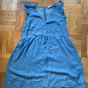 Blue Chambray Loft Dress